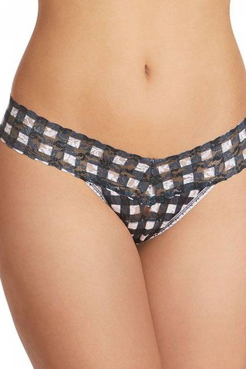 Hanky Panky Thongs Gridlock Low Rise Thong